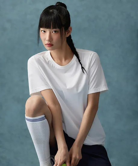 스파오 쿨 트리코트 티셔츠