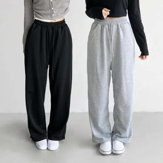 남녀 밴딩 츄리닝 바지 2개