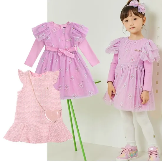 프렌치켓 플라워 샤원피스