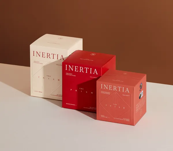 이너시아 더 프리즘 유기농 생리대 8팩