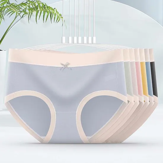 부드러운 모달 심리스 팬티 5장 세트