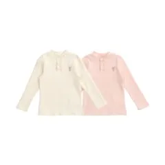 프랜치캣 반목 프릴티셔츠