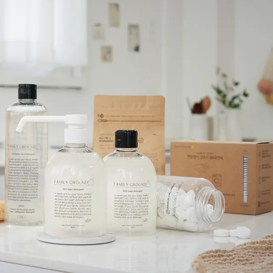 패밀리그라운드 건조기시트 젖병세척기세제 캡슐세제 1+1