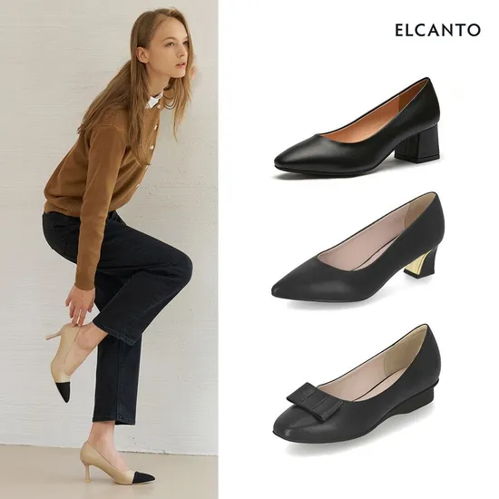 엘칸토 펌프스 기본 구두 10종 택1