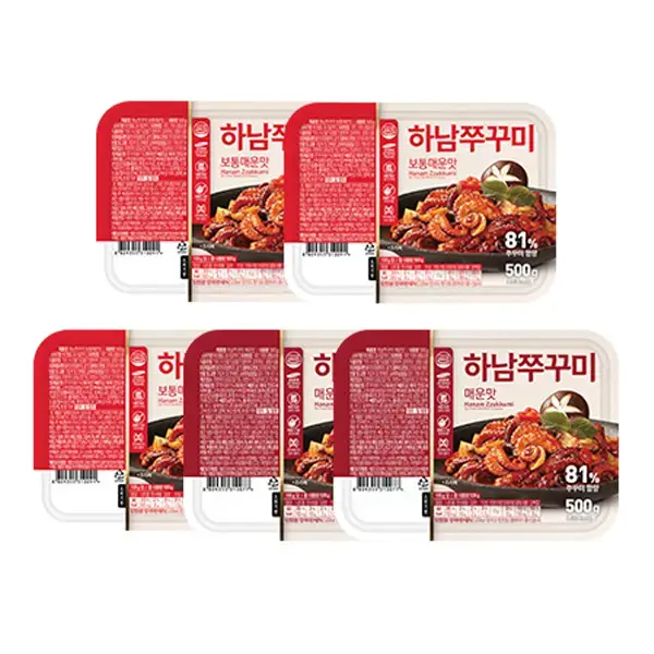 하남쭈꾸미 500g 5팩