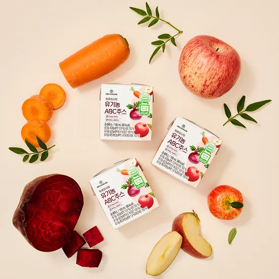 비락 하루의시작 유기농ABC주스 145ml 24개