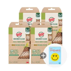 3M 옥수수 망사 수세미 12입