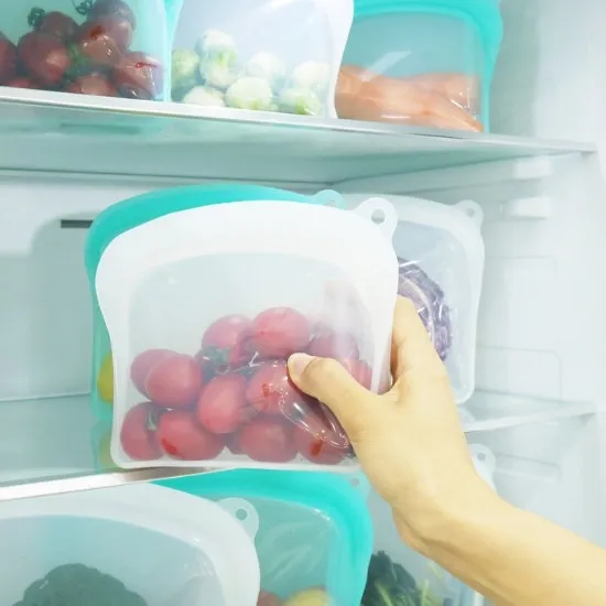 실리콘 푸드백 2개