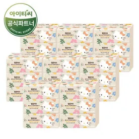 헬로키티 3겹 무표백 팝업티슈 110매*24개