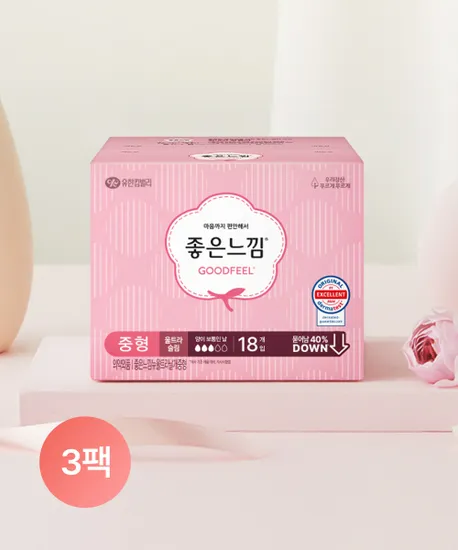 좋은느낌 오리지널 울트라슬림 소/중/대 x3팩 8,330원