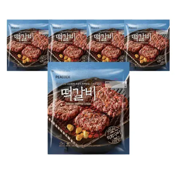 피코크 떡갈비 450g 5팩 18,910원
