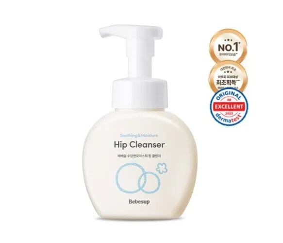 베베숲 수딩앤모이스춰 엉덩이 클렌저 3개