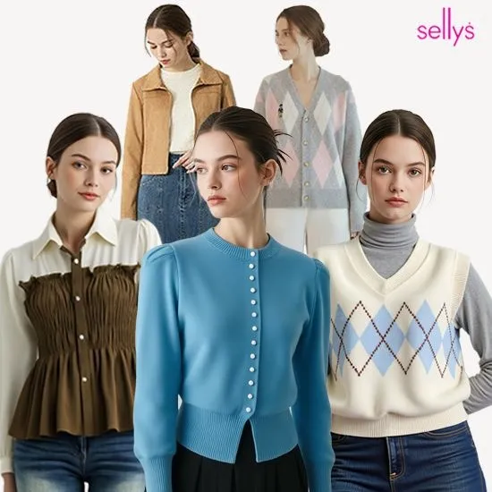 샐리 절개 머메이드 데님스커트