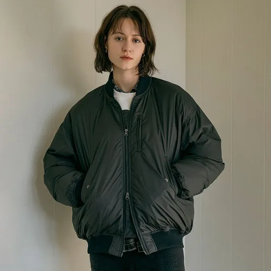 오버사이즈 항공 점퍼