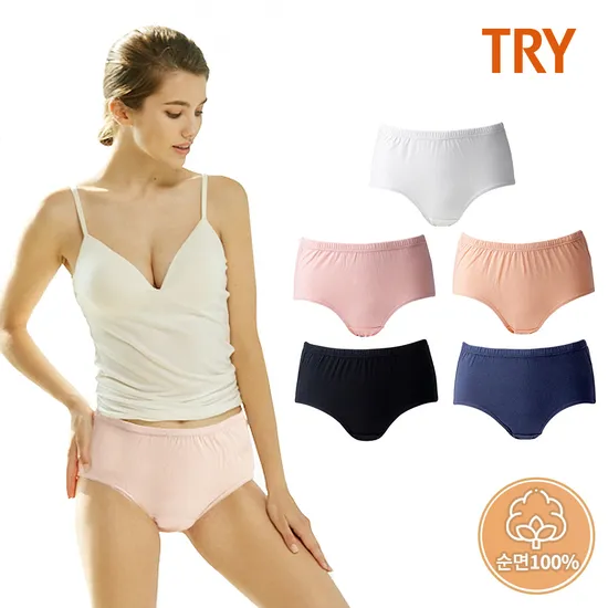 트라이 순면 맥시팬티 5장 세트