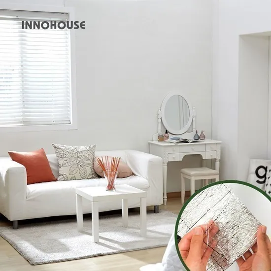 DIY 접착식 단열 보온벽지 10m 유클