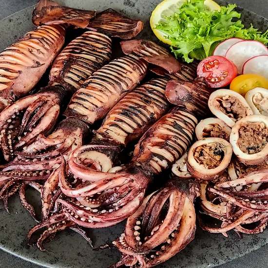 생물 급냉 오징어 600g