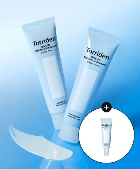 토리든 다이브인 워터리 모이스처 선크림 60ml x 2개 (+선세럼 20ml)