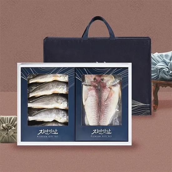 명작 3호 굴비/옥돔 선물세트 굴비 10미 1kg 옥돔 3미 550g