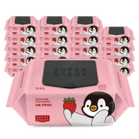 슈퍼대디 아기물티슈 70평량 20팩