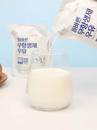 비락 올바른 무항생제 우유 110mL 18입