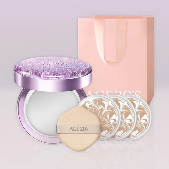 에이지투웨니스 오리지널 샤이닝 드롭팩트 케이스+리필 3개