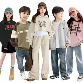 키즈레시피 주니어 유아동 맨투맨 데님 상하복 트레이닝복 유클