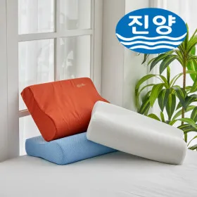 진양 황토 메모리폼 경추 베개 유클