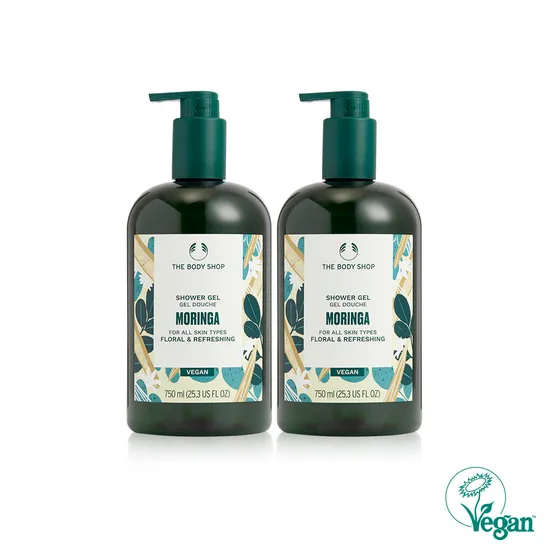 더바디샵 모링가 샤워젤 750ml 듀오세트
