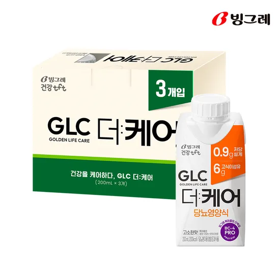 빙그레 더케어 3개입 체험팩