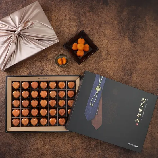 씨없는 청도 하트반건시 곶감선물세트 20입