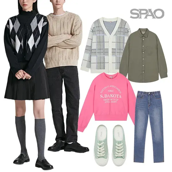 스파오 추석 한정특가 의류모음 7,190원~