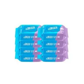 스카트 잘닦이는 세정티슈 80매X8팩