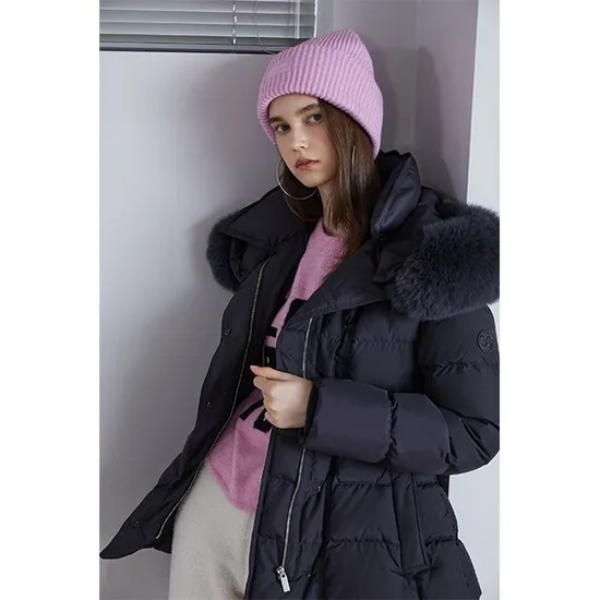 에고이스트 사가퍼 더블스냅 숏 구스다운점퍼