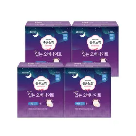 좋은느낌 오리지널 입는 오버나이트 4팩+4매 17,980원