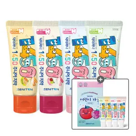제니튼 1450 아이 고불소치약 60g 4종
