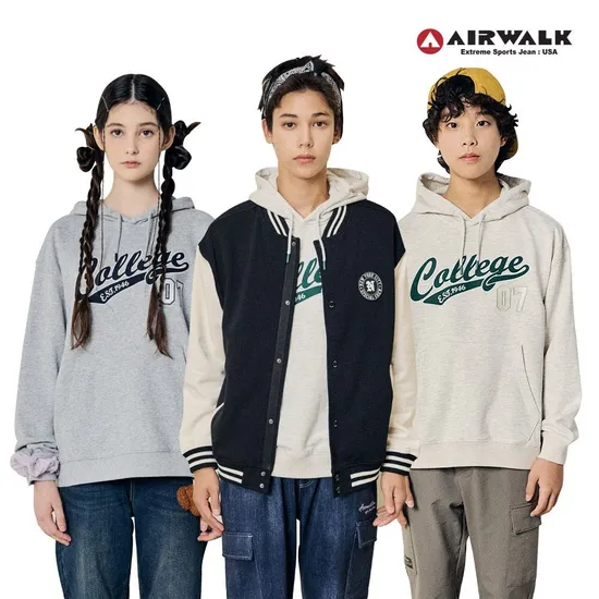 에어워크주니어 바시티점퍼