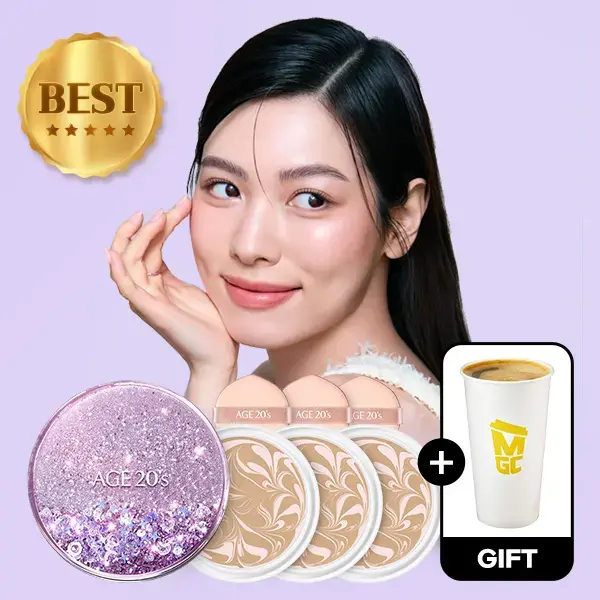 에이지투웨니스 샤이닝드롭팩트 케이스 리필 3개