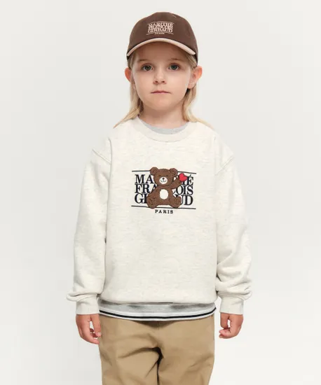 마리떼 키즈 베어 클래식 로고 스웻 셔츠