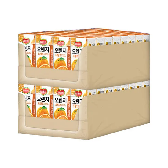 델몬트 오렌지 드링크팩 190ml 48팩
