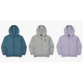 휠라키즈 에센셜 핀턱 트레이닝 후드집업