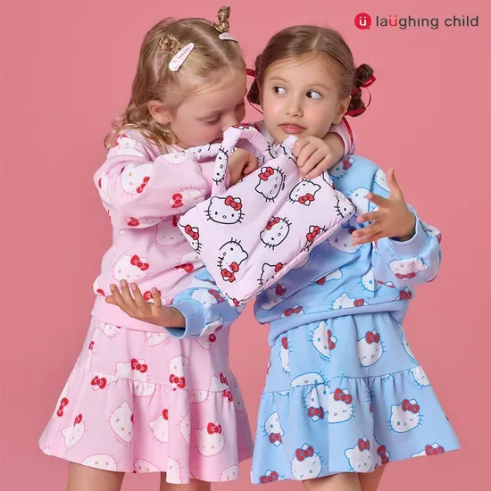 래핑차일드 스마일 퍼리 자켓 후리스