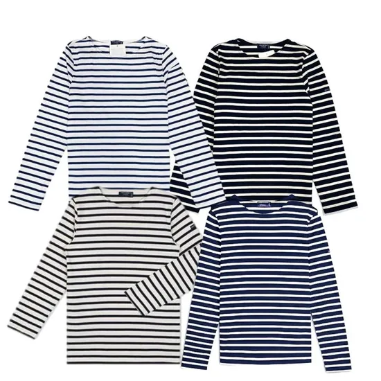 세인트제임스 밍콰이어 모던 스트라이프 티셔츠