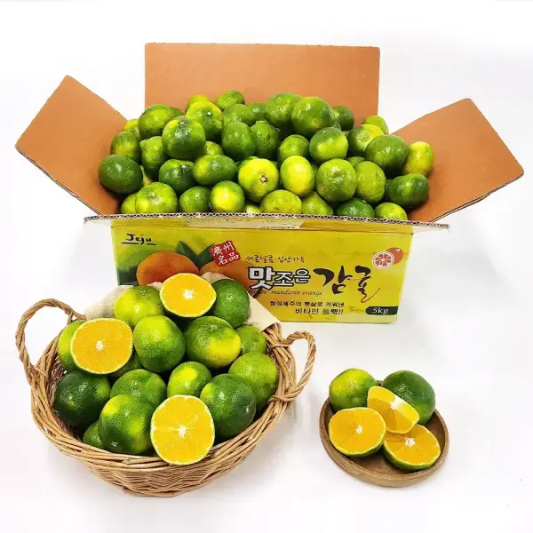 제주 햇 극조생 감귤 로얄과 2kg S~M