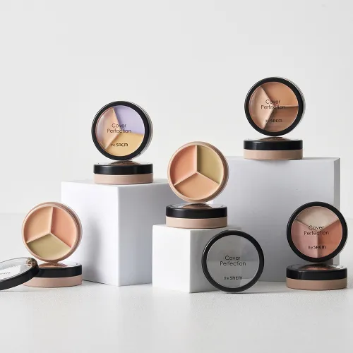 더샘 커버 퍼펙션 트리플 팟 컨실러 7가지 색상
