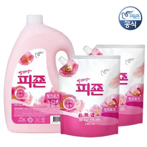 피죤 섬유유연제 3100ml 2300ml 2개