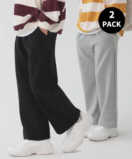 피아네르키즈 세미와이드스웨트팬츠 2개