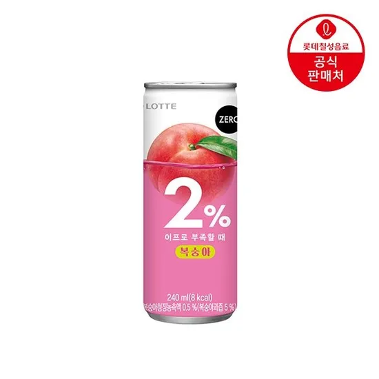 롯데칠성 2% 이프로 부족할때 제로 240ML 30캔