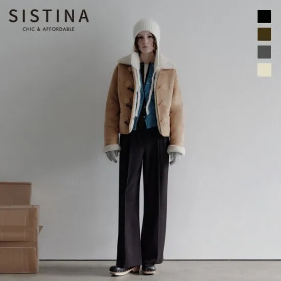 시스티나 투턱 와이드 팬츠