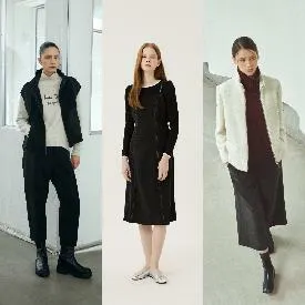 보니스팍스 허리 스트링 후드 롱 점퍼